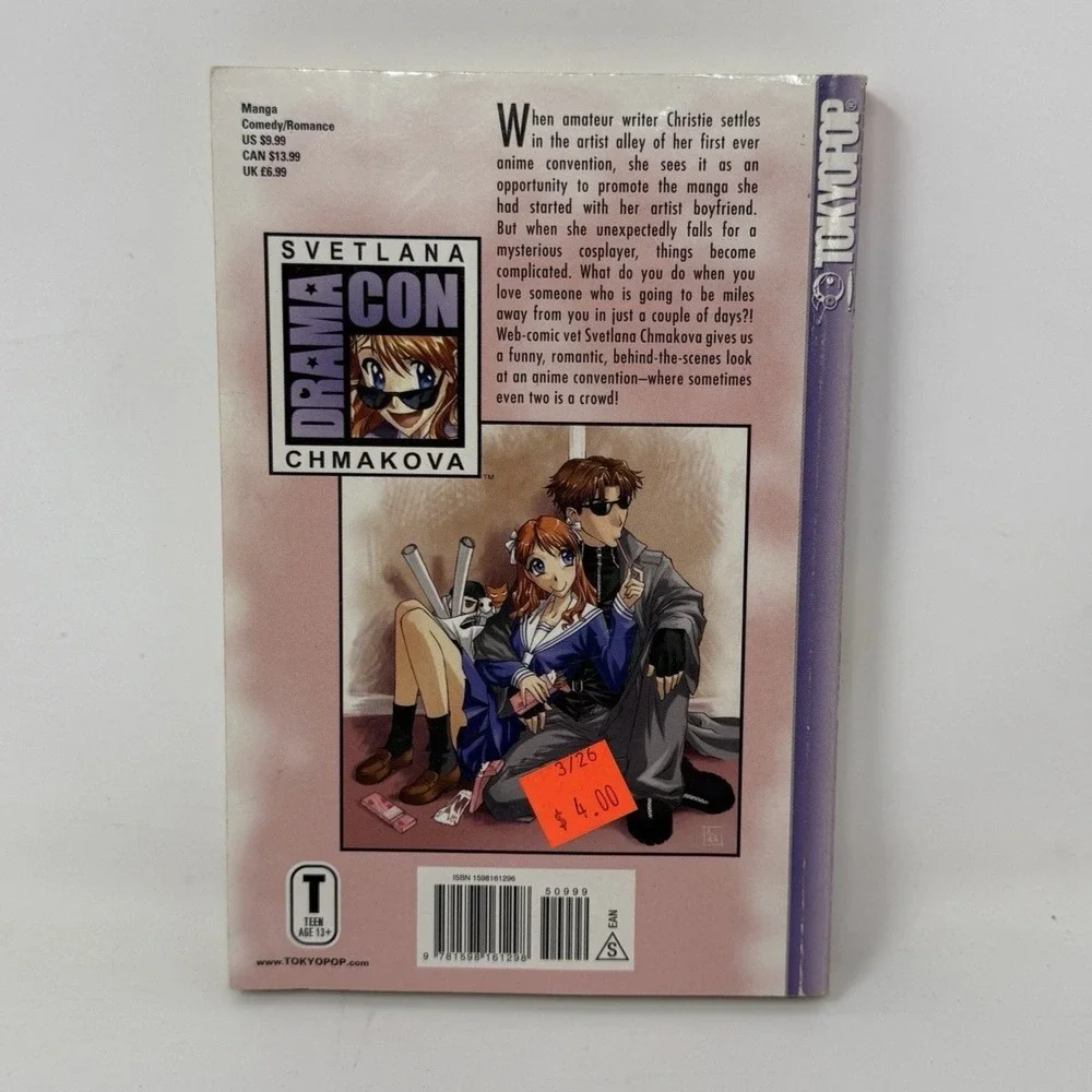 Dramacon Vol 1 Manga Comedy Romance Svetlana Chmakova Softcover